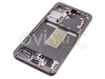 Pantalla completa service pack Dynamic AMOLED 2X con marco lateral / chasis color verde para Samsung Galaxy S23, SM-S911B